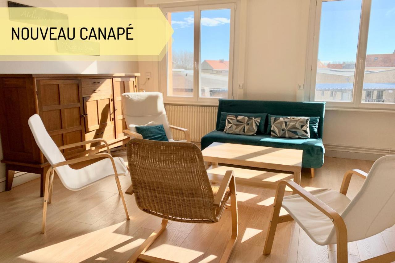 Appartement La Rafale - Acces Prive Plage - Jardin - Arrivee Autonome Gravelines Exterior photo
